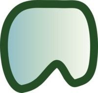 Scuba Diving Mask Clip Art N4