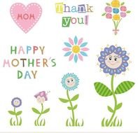 Happy Mothers Day 2015 Clip Art