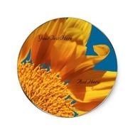 Related Pictures Elegant Orange Flowers Swirl Design Letterhead