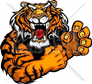 High School Tiger Mascot N5