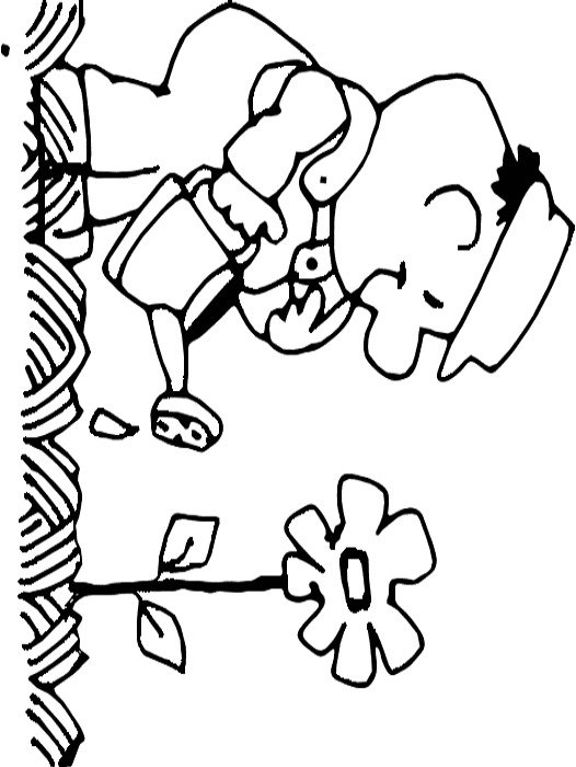 Black And White Flower Clip Art N72