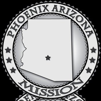 Phoenix Arizona Mission Medallion Seal