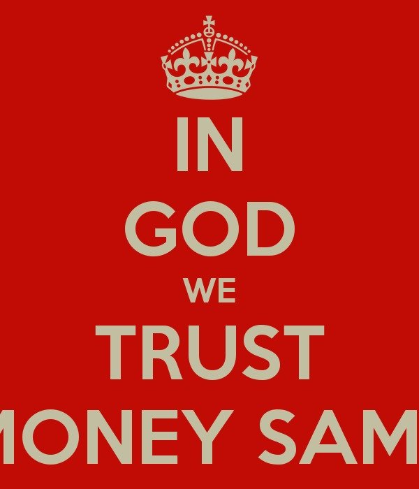 Keep Calm In God We Trust