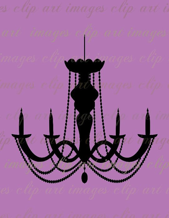Free Chandelier Clip Art N3