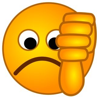 Thumbs Down Emoticon