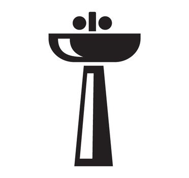 Pedestal Sink Clip Art