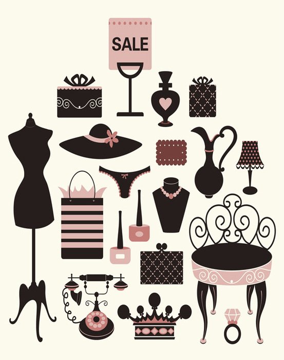Free Clip Art Fashion Accessories N2