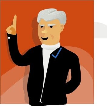Man Speaking Clip Art N2