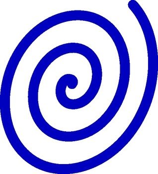 Blue Spiral