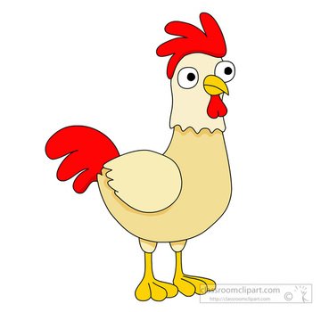 Cartoon Chicken N39