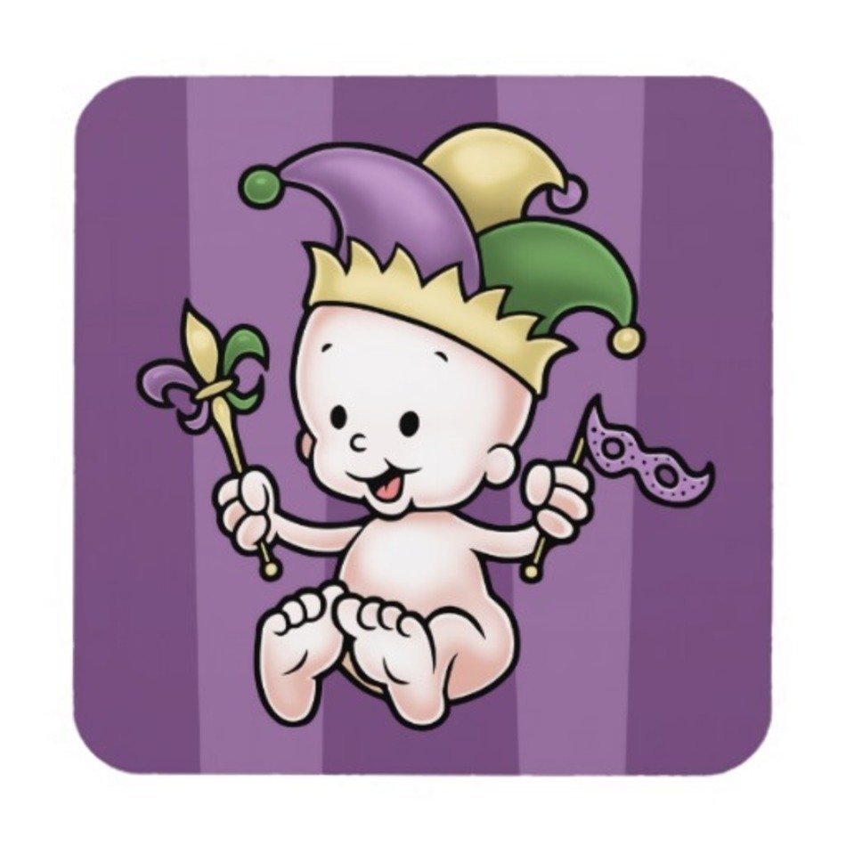 King Cake Baby Clip Art