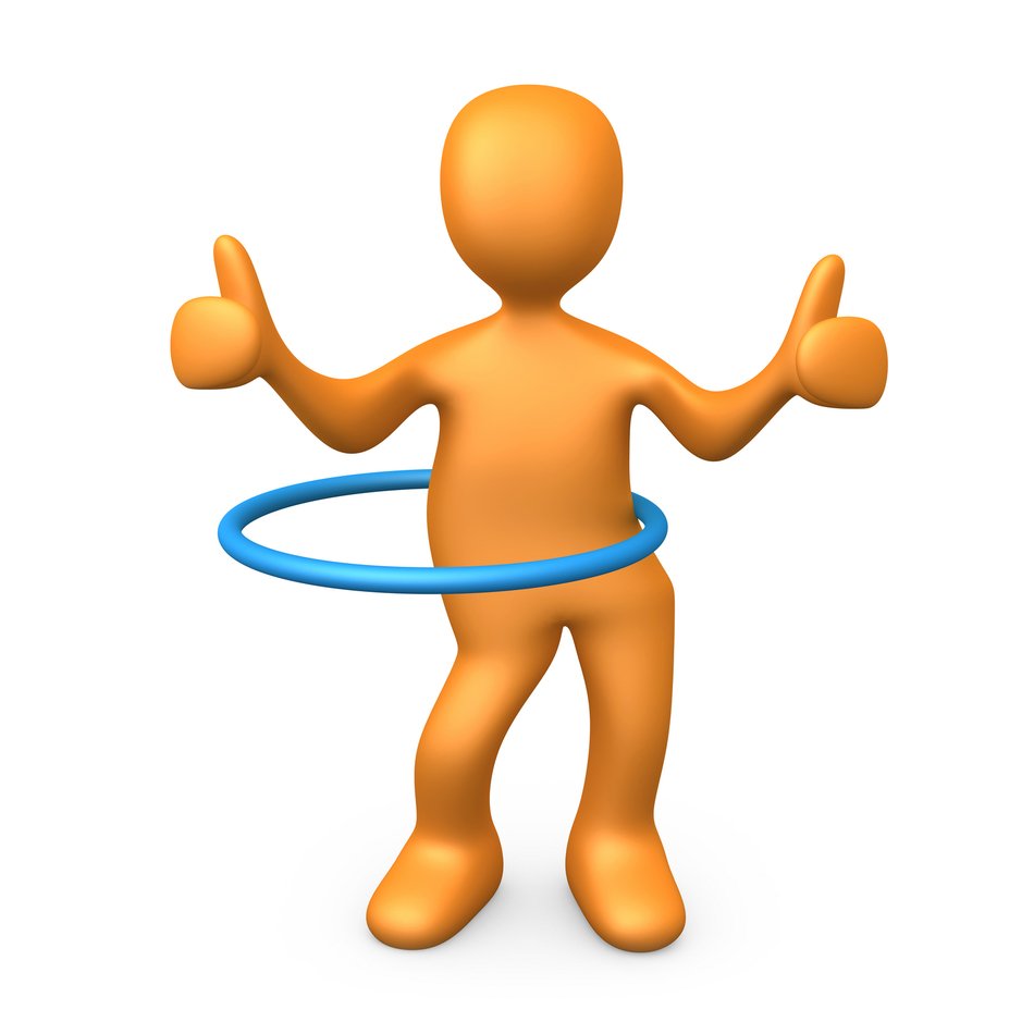 figure twists the Hoop drawing