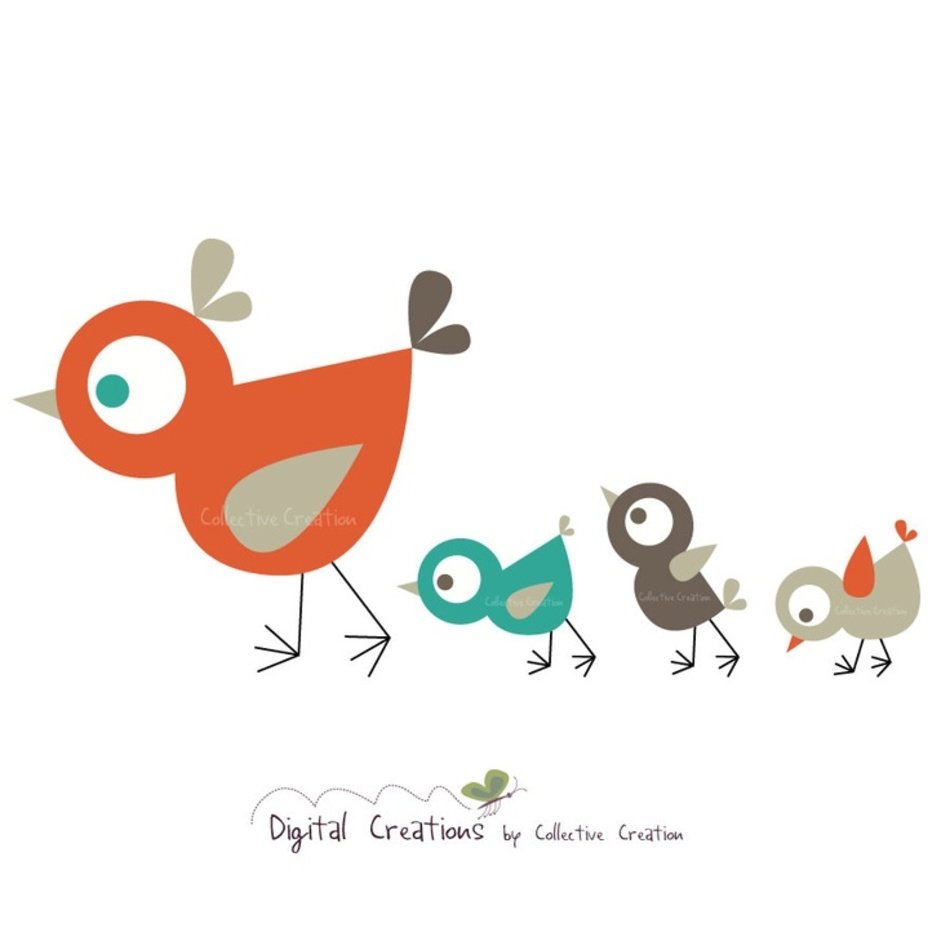 Clipart Birds Chicks Clips Clip Art Baby