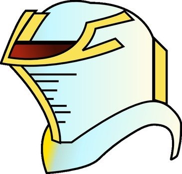 Knight Helmet Clip Art N24