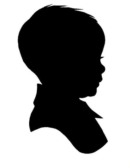 Baby Silhouette Clip Art N15