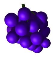 Purple Grapes Clip Art drawing