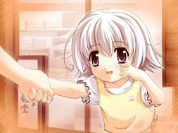 painted anime baby