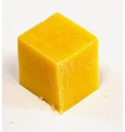 photo of a yellow bar of soap
