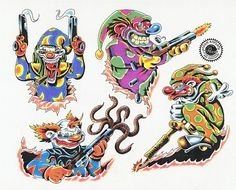 Gun Tattoo Designs Drawing