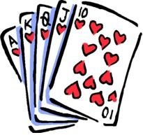 Poker Card Game Clip Art N3