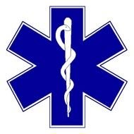 EMS Star Of Life Symbol N2