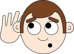 Listening Ears Clip Art N47