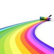 Rainbow Paint drawing