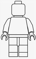 LEGO Man as a graphic illustration