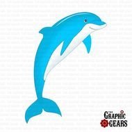 Dolphin Clip Art Cute Baby By GraphicGears $200