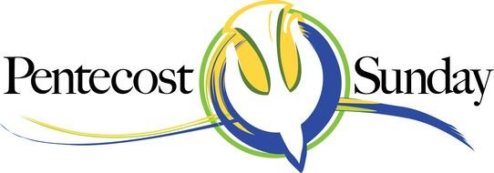 Pentecost Sunday logo drawing