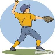 Little League Baseball Clip Art N18
