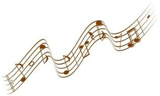 Gold Music Notes Clip Art N5