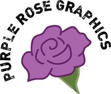 Purple Rose Graphics drawing