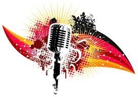 background for talent Show