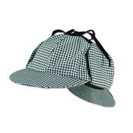 grey Sherlock Holmes hat