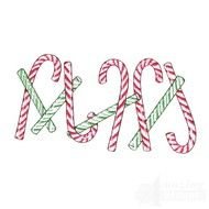 Candy Cane Border N2