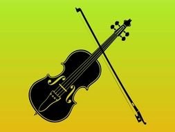 Violin Vector drawing