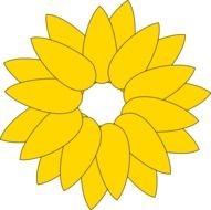 Sunflower Clip Art N126