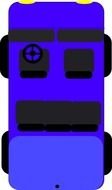 Car Top View Clip Art N41