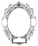 Vintage Border Frame Free Clip Art N2