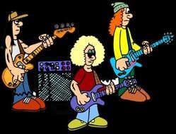 Rock Band Clip Art N17