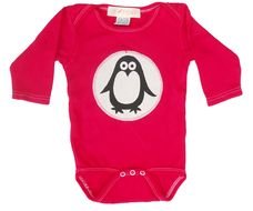Pink Penguin drawing