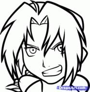 Fullmetal Alchemist Edward Elric Drawing