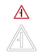 Road Signs Coloring Pages N2