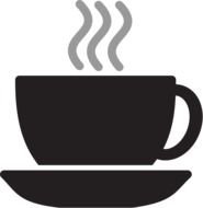 Coffee Cup sign drawing