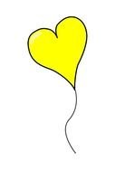 Heart Balloons Clip Art N21