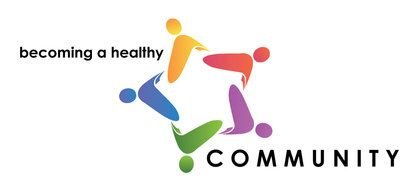 Sign of Becoming A Healthy Community clipart