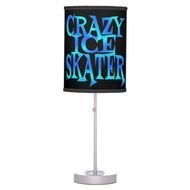 Cute Teal Day Of The Dead Sugar Skull Owl Rough Lamp N3