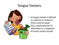 Tongue Twisters N4
