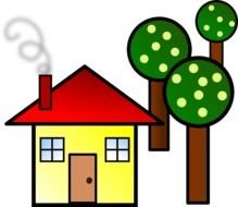 home house living trees N2